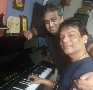 Lahu (R) with Madhav 