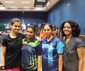 MLWB-KKB 'A' Women's team Shweta, Mrunmayee, Shravani & Pradnya pose after winning Gold 