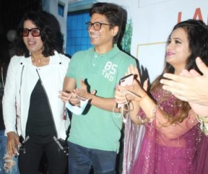 Mukesh J Bharti  Shaan and Manju Bharti