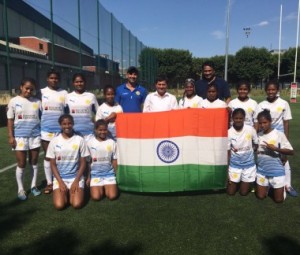 Indian Girls Rugby team