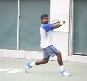 Unseeded Prenamallur Vignesh of Andhra Pradesh stunned third seed Manish Sureshkumar of Tamil Nadu to make it to the finals of the AITA Ranking Rs 22 lakh prize-money JVPG Anirudh Desai All-India Open Tennis Tournament .