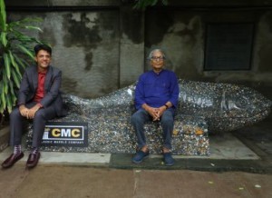 At Left  Mr Amit Shah, MD, CMC &  on Right -Architect B V Doshi