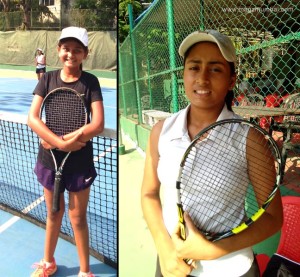 Kushi Desai, Akanksha Nitture, tennis players